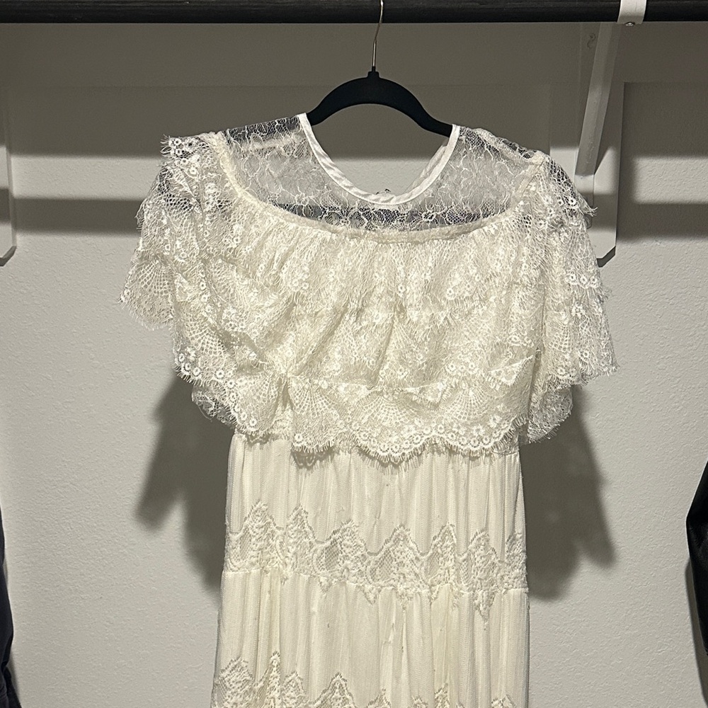 Ina White Lace Wedding Dress